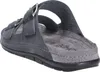 Rohde Herren Pantolette Leder Clog Schnalle Memoryfussbett Produktbild-Vorschau 4