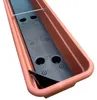 6er Blumenkasten Set Balkonkasten Pflanzkasten Terracotta Produktbild-Vorschau 3