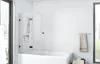Badewannenfaltwand Marwell, 2-flg. 100 x 140 cm - Duschwand Produktbild-Vorschau 1