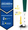 Marketing graphic highlighting features of a green pop-up pavilion. Produktbild-Vorschau