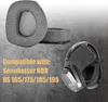 Product image showing headphone ear pads and a pair of headphones, with text indicating compatibility. Produktbild-Vorschau