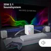 Mars Gaming MS-H21, 2.1 Kanäle, Kabelgebunden, 35 W, 20 - Produktbild-Vorschau 2