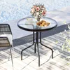 COSTWAY Table de jardin 70x70x71cm, table de bistrot en Voir les images du produit 2