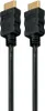 Two black HDMI cables with gold connectors are shown against a white background. Produktbild-Vorschau