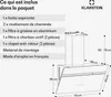 Klarstein Alina Hotte Aspirante - Hotte Décorative 70 cm, Voir les images du produit 7