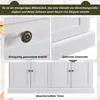 Grande cassettiera, credenza con 4 ante e 2 cassetti, Anteprima dell’immagine prodotto 7