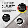 Close-up of a product label and marketing text. Voir les images du produit