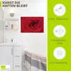 ARTland Wandbild, selbstklebend Rote Rose Größe: 100x70 cm Produktbild-Vorschau 2