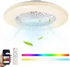 Stropní ventilátor Clanmacy RGB s LED osvětlením a dálkovým Náhled obrázku produktu 8