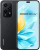 A black Honor 200 Lite smartphone is shown with its screen displaying a colorful abstract wallpaper. Náhled obrázku produktu
