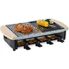 8-dielny raclette gril | stolný gril | kamenná doska | Náhľad obrázku produktu 11