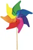 Mulino a vento Giobas Arcobaleno in plastica con bastone in Anteprima dell’immagine prodotto 1