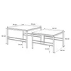 Idohome - Moderner Couchtisch FORMA 2in1 70/60 cm, für das Produktbild-Vorschau 7