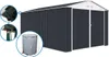 Metallgarage "Houston" - 18,56 m² mit Dachrinne und Produktbild-Vorschau 1