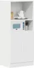 vidaXL Armoire de cuisine blanche 57x41,5x131,5 cm Bois Voir les images du produit 3