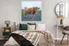 MuchoWow® Poster Scottish Highlander - Straße - Gras Produktbild-Vorschau 4