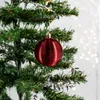 Kunststoff Weihnachtskugel rot 1 Set - 34 Stück Ø 6cm Deko Produktbild-Vorschau 4