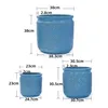 okwish 3er-Set Keramik-Blumentöpfe,geometrisches Produktbild-Vorschau 7