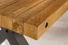 riess-ambiente Massivholz Esstisch THOR 200cm vintage braun Produktbild-Vorschau 5
