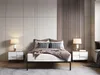 Rám postele BED ALU 140x200 kovový dřevěné lamely moderní Náhled obrázku produktu 3