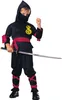 Schwarzer Ninja - Kind, Größe:M Produktbild-Vorschau 2