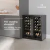 Klarstein Shiraz chladnička na víno 2 zóny - 36 fliaš, Náhľad obrázku produktu 3