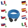 Počasí odolný prodlužovací kabel 20 m / 1 zásuvka / modrý / PVC / 230 V / 1,5 mm2 Náhled obrázku produktu