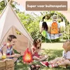 Homeblend Tenda tipi per bambini 120x120x150 cm – Tenda Anteprima dell’immagine prodotto 3