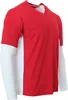 Herren Fitness Shirt Sportshirt Trikot Rot L - 52/54 Produktbild-Vorschau 2