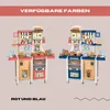 Coemo Kinderküche Susi Spielküche mit 38 tlg. Zubehör Farbe Produktbild-Vorschau 7