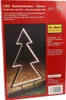 Fiche de jardin LED Sapin 240 LED blanc chaud 44,5 x 2 x 65 Voir les images du produit 4