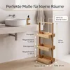 hausleben Bambus Badregal 3 Ebenen 25x16x65 cm – Produktbild-Vorschau 4