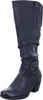 Alyssa Damen-Schaftstiefel gefüttert Schwarz, Produktbild-Vorschau 3