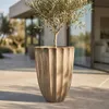 Provencelia Keramik Pflanzkübel Hugo Beige, Ø44 x H59 cm, Produktbild-Vorschau 3