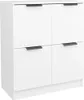 vidaXL Sideboard Weiß 60x30x70 cm Holzwerkstoff Produktbild-Vorschau 2