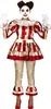 A person wearing a clown costume. Produktbild-Vorschau