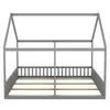 Doppel-Hausbett 90x200 cm,Hausbett mit Geländer, Produktbild-Vorschau 12