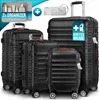 MONZANA® 4tlg Kofferset Schloss Wäsche Organizer Produktbild-Vorschau 7