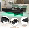 Tavolino COSTWAY con illuminazione a LED, tavolino da Anteprima dell’immagine prodotto 7