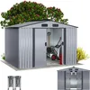 GARDEBRUK® XXL Metall Gerätehaus 5m² mit Fundament Produktbild-Vorschau 1