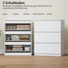 SUGIFT Schubladenkommode Schlafzimmer, Kommode mit 3 Produktbild-Vorschau 6
