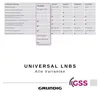 GSS Single LNB GLS 401 + Aufdrehhilfe weiß - für 1 Produktbild-Vorschau 8