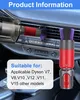 Rückstandsloser Staubpinsel Staubsauger, 3 Stück Produktbild-Vorschau 2