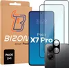 Bizon Edge 2 Pack 2x gehärtetes Glas + Linsenschutz für Produktbild-Vorschau 1