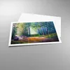 Poster - Poster ohne Rahmen - Wiese Wasser Baum - 91,5x61 Produktbild-Vorschau 3