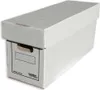 A white cardboard comic box with a lid, shown at an angle against a white background. Produktbild-Vorschau
