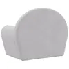 vidaXL Detská pohovka Light Grey Soft Plush Náhľad obrázku produktu 5