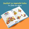 Olvy magnetické stavebnice 74 dílků - Montessori stavebnice Náhled obrázku produktu 3