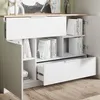 Kredenc Vicco Betti Bílá/Sonoma 120 x 83.6 cm 2x dvířka, 2x Náhled obrázku produktu 5