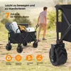 FCH Bollerwagen faltbar Strandwagen Handwagen Produktbild-Vorschau 5